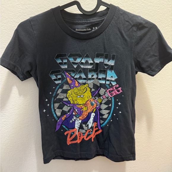 A&F kids SpongeBob tee 5/6 - Picture 1 of 3
